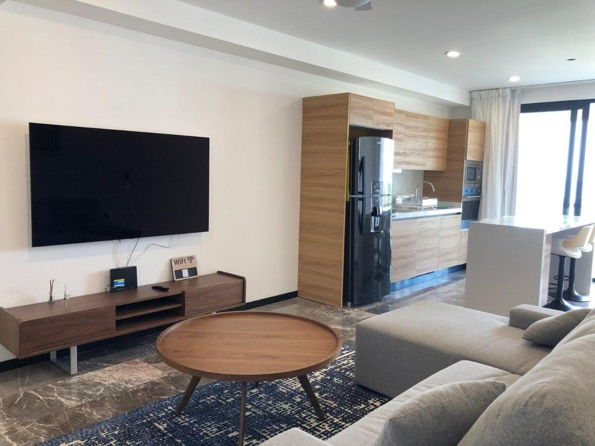 Deluxe Aparment Whit Beach & Ocean View 8 Pax Playa del Carmen Bagian luar foto